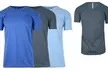 Galaxy by Harvic Men's Moisture-Wicking T-Shirt (3-Pack; S-2XL) - Second Medium