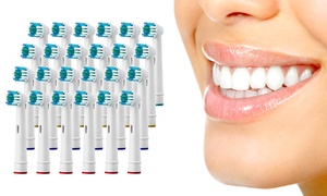 24 Oral B-Compatible Toothbru...