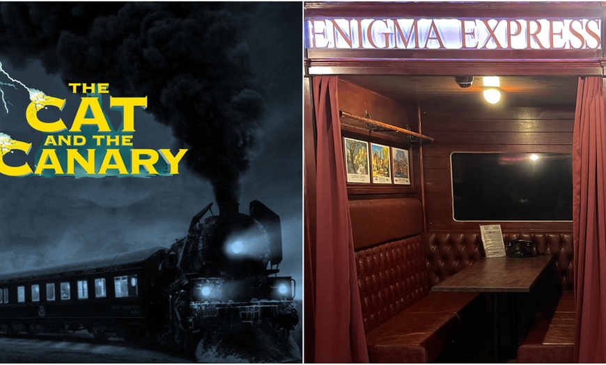 Image 1: Step into the Enigma Express for a thrilling 90 min Murder Mystery