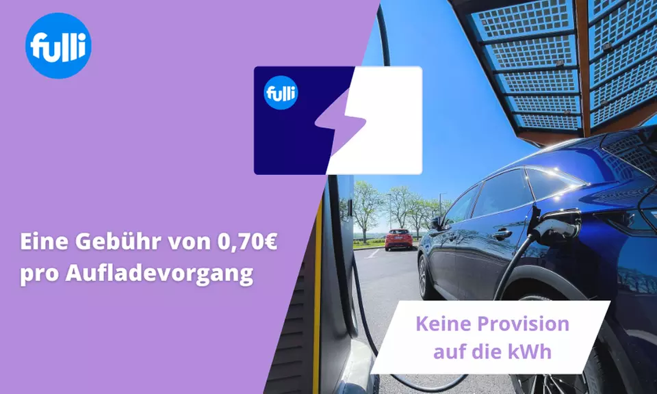 Fulli-Ladekarte für E-Autos, nutzbar an über 300.000 Stationen