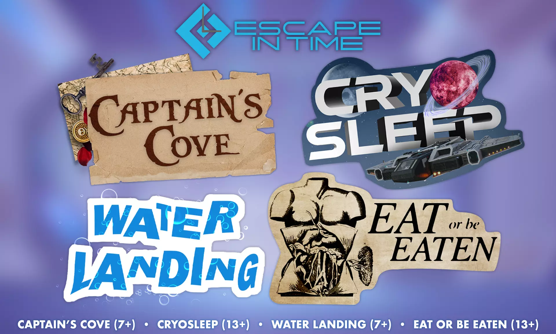 Admission to a fully-immersive Escape Room for four or six players at Escape In Time (Up to 19% Off) - Primary Image