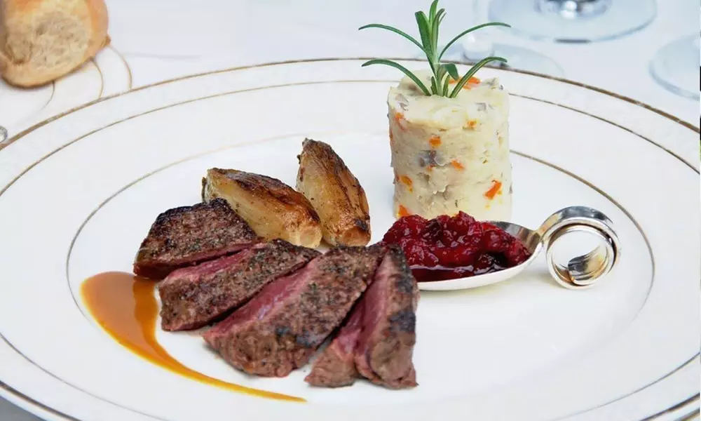 Gastronomische lunch of diner