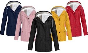 Women's Hooded Waterproof Coat