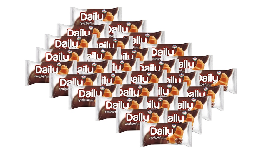 Image 7: 20-Pack Elka Daily Croissant Bulk Box - Cocoa Cream or Strawberry Jam