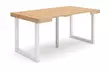 Table console extensible avec pieds en bois massif, modèle et coloris au choix, livraison offerte - Second Medium