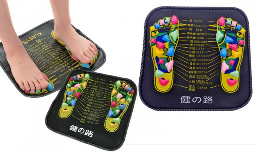 Image 1: Foot Massager Mat