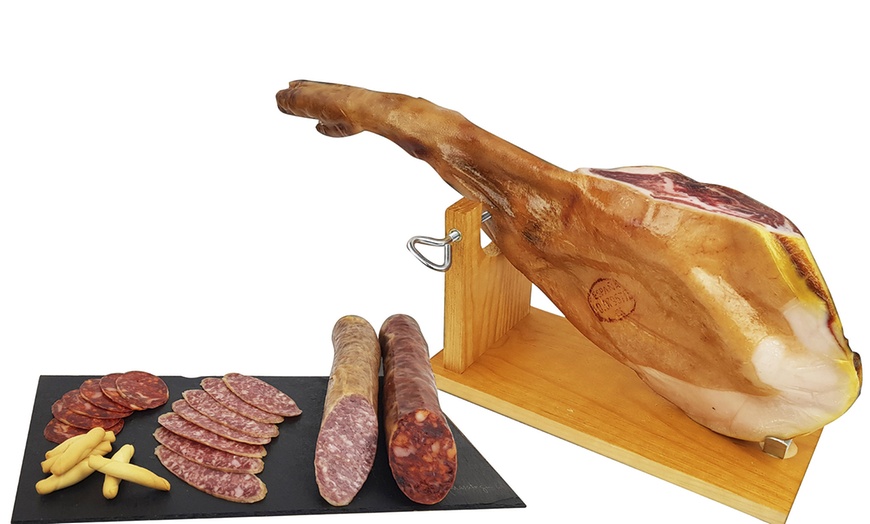 Image 2: Spanish Ham and Sausages