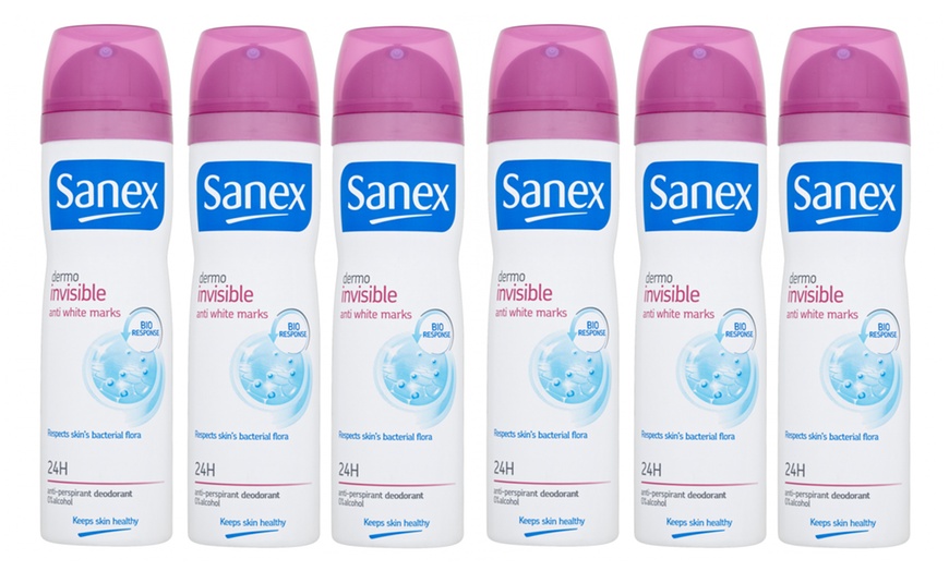 Image 2: Sanex Invisible 150ml Deodorants