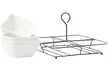 Serving Bowls with Rack Holder (5-Piece) - Second Medium