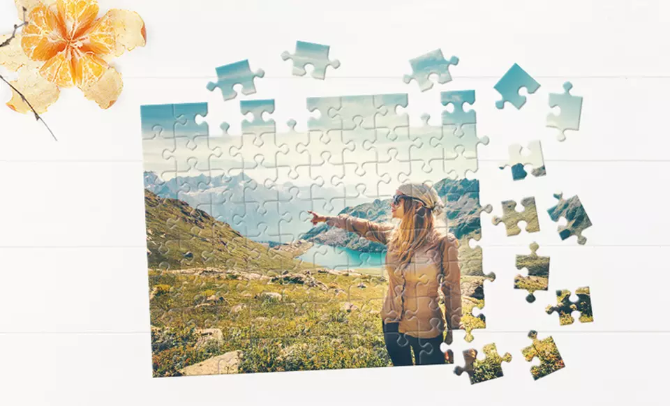 Personalised Photo Jigsaw Puzzle from Photo Gifts