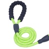 Image 9: 5 FT Dog Leash Reflective Nylon Rope Pet Running Tracking Leashes