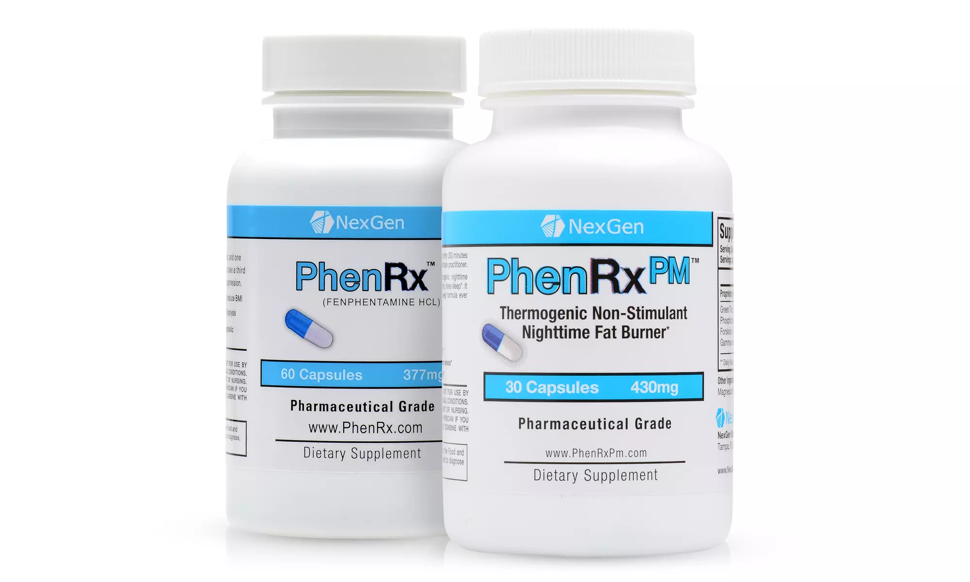 PhenRx and PhenRx PM Diet Pill Weight Loss Combo (90-Count) - Primary Image