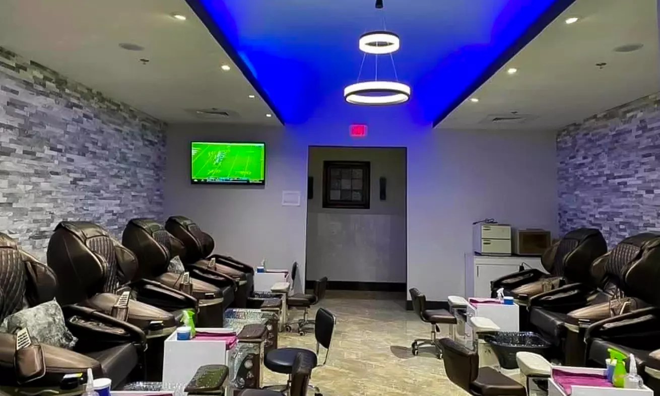 Dip Powder or Gel Nail Sets with Pedicure Spa Packages