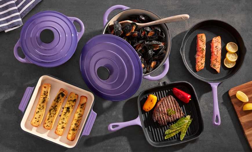 Image 22: Cooks Professional Cast Iron Set