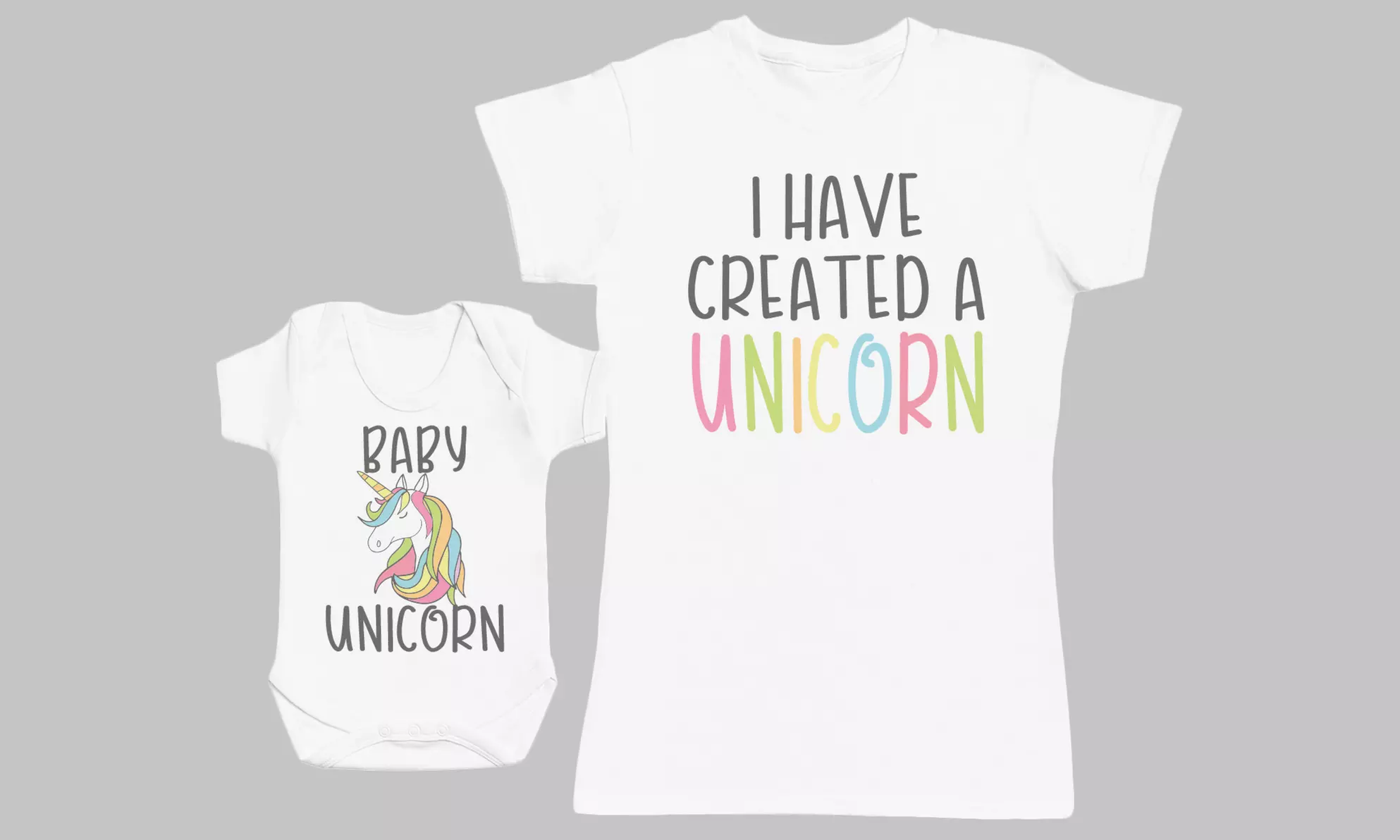 Spoilt Rotten Mother and Baby Matching Cotton Set - Image 3