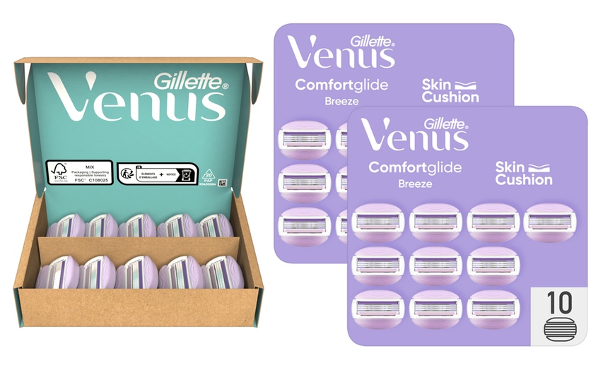 Image 1: 20 ricambi per rasoio Gillette Venus ComfortGlide Breeze