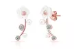 1, 2  ou 3 paires de boucles d'oreilles "Daisy Climber" de Philip Jones ornées de cristaux Zircondia® - Image 2