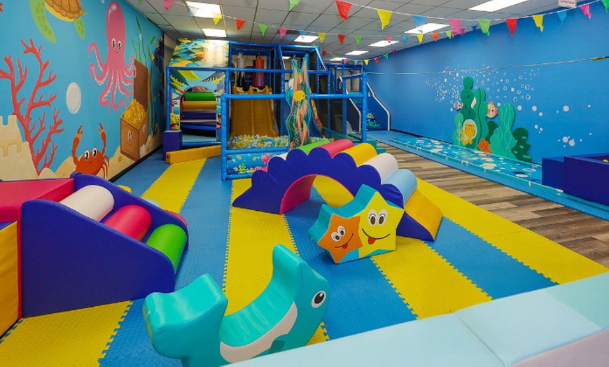 Image 1: 1, 2 or 3 Kids Open Play: Indoor Playground & Sensory Gym Admission