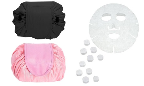 Trousse de toilette avec 10 masques hydratants