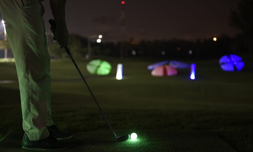 Image 2: Glow Golf Experience 