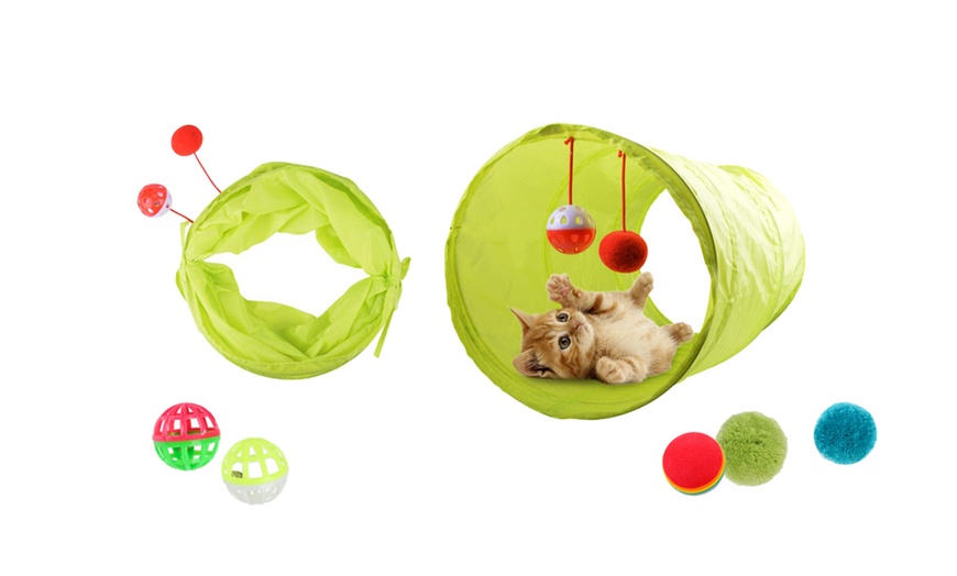 Image 3: 21-Piece Cat Toy Pet Set