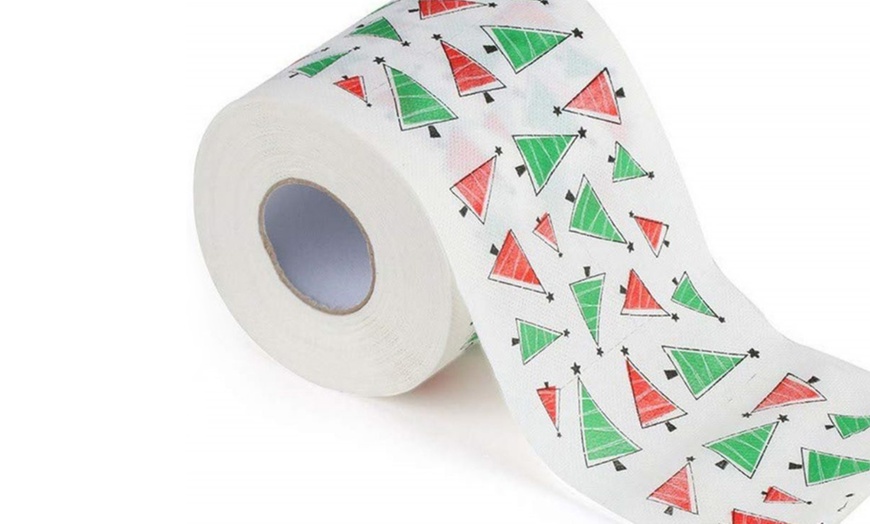 Image 9: Christmas Themed Toilet Roll Paper