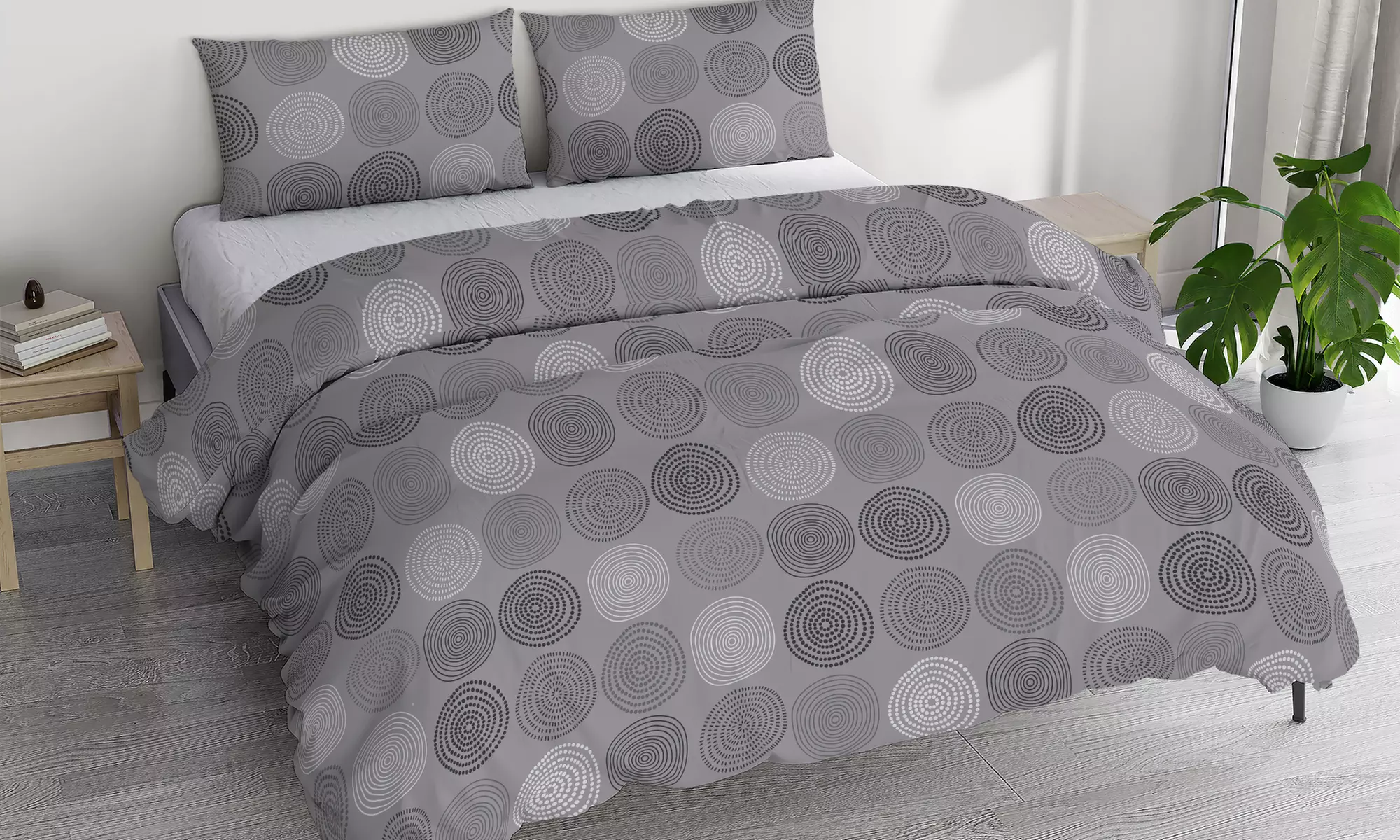 Parure copripiumino in cotone Made in Italy