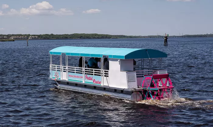$636 for 1-1/2 Hour Pedal Cruise for Up to 20 from Pedal Cruise ($796 Value) - Primary Image