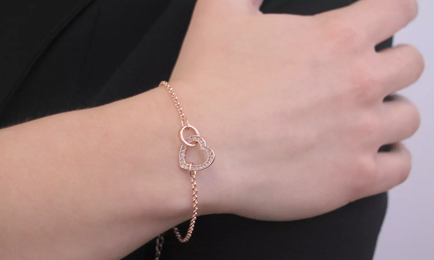 Locked Heart Bracelet Chain Bracelet