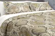 Milano 300TC 100% Cotton Sateen Paisley Printed Duvet Set (3-Piece) - Second Medium