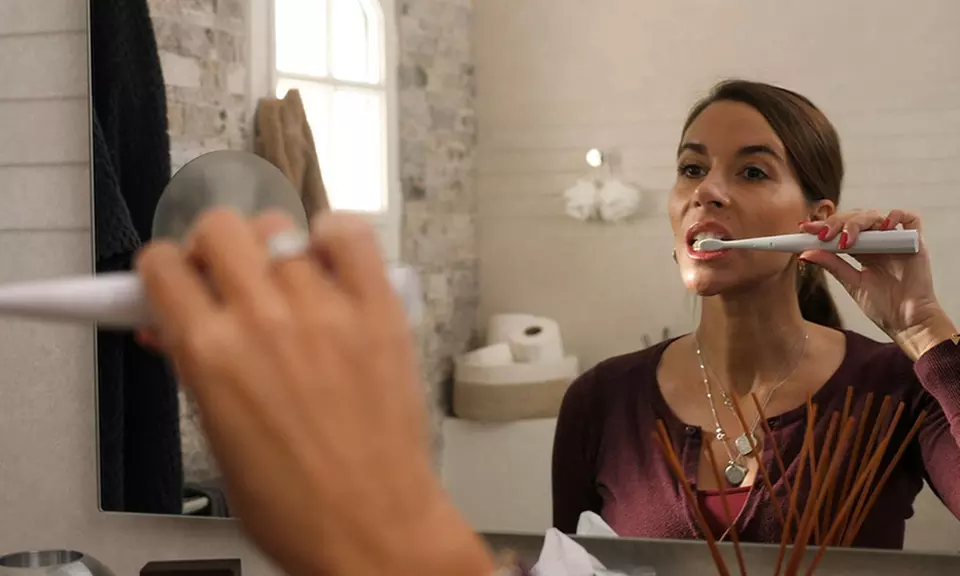 Elektrische Zahnbürste mit 3 Modi