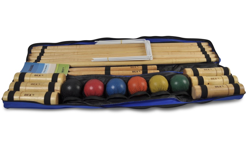 Image 4: Bex Croquet Pro 6 Mallet Set