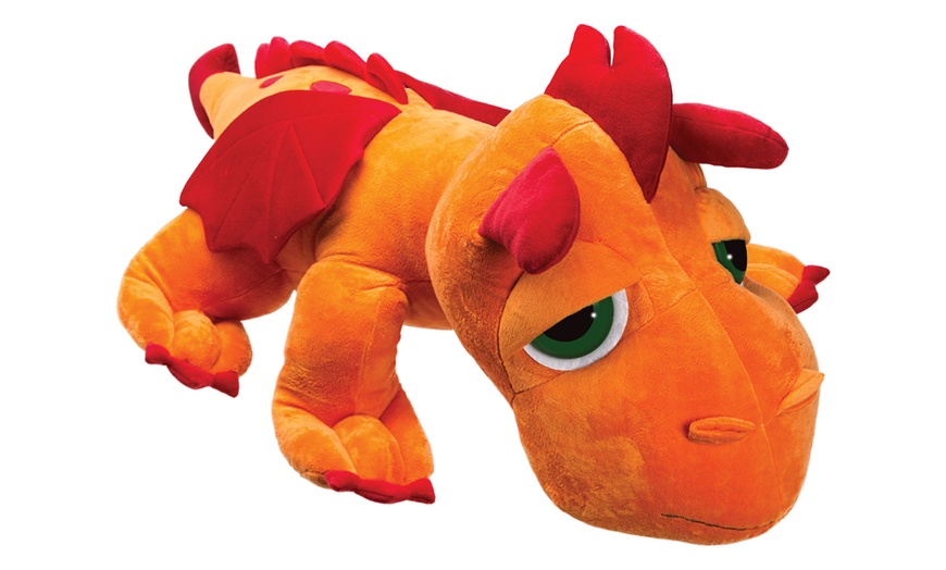 Image 4: Jumbo Plush Dragon