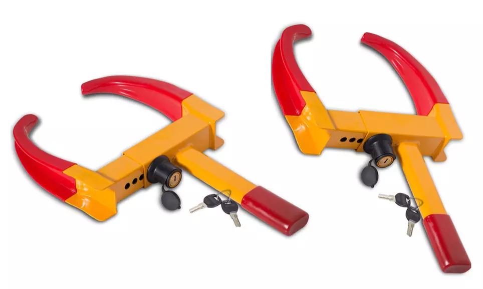 Heavy Duty Automotive Anti-Theft and Towing Car Tire Wheel Boot - Primary Image