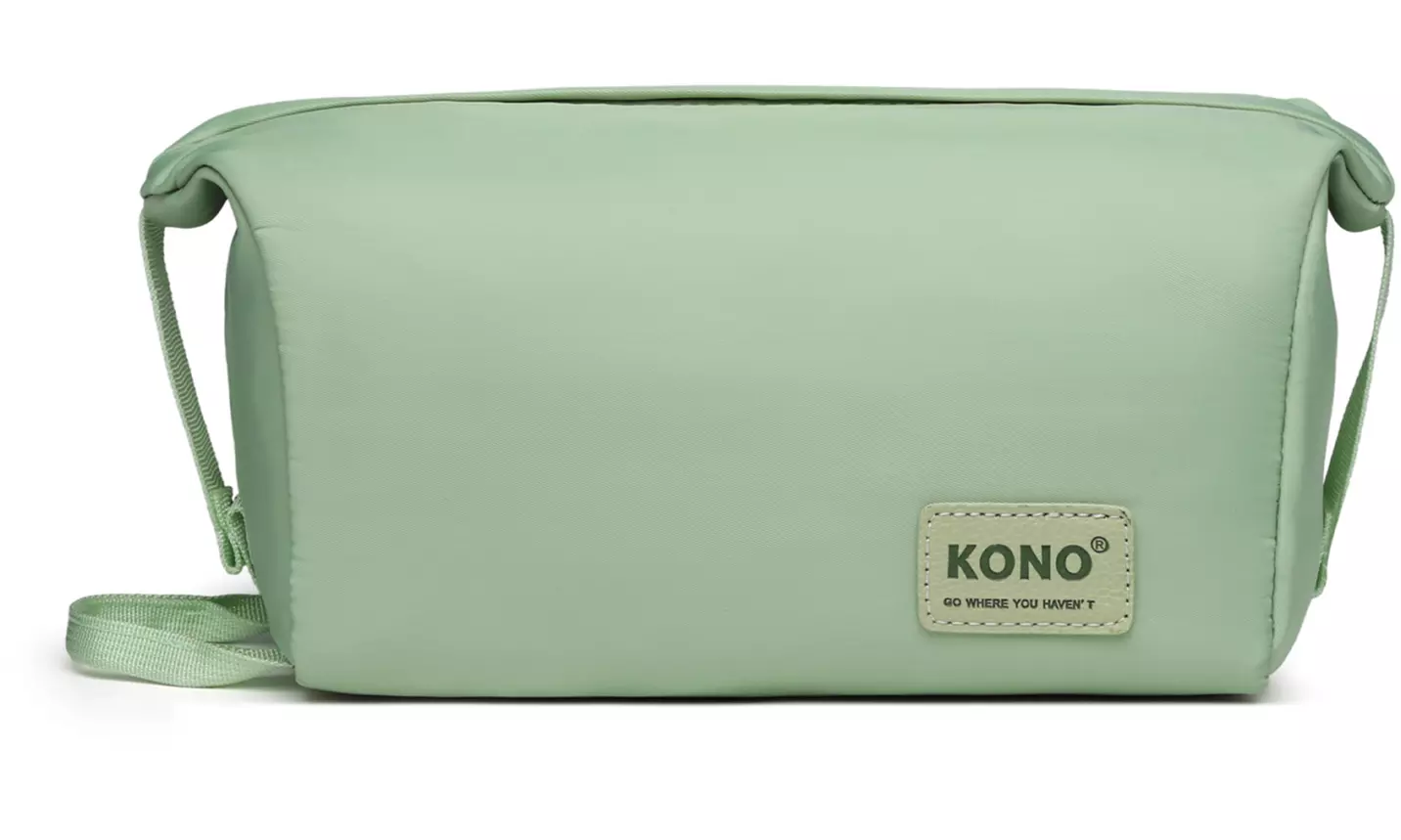 KONO Wasserfeste Reisetasche & Kulturbeutel