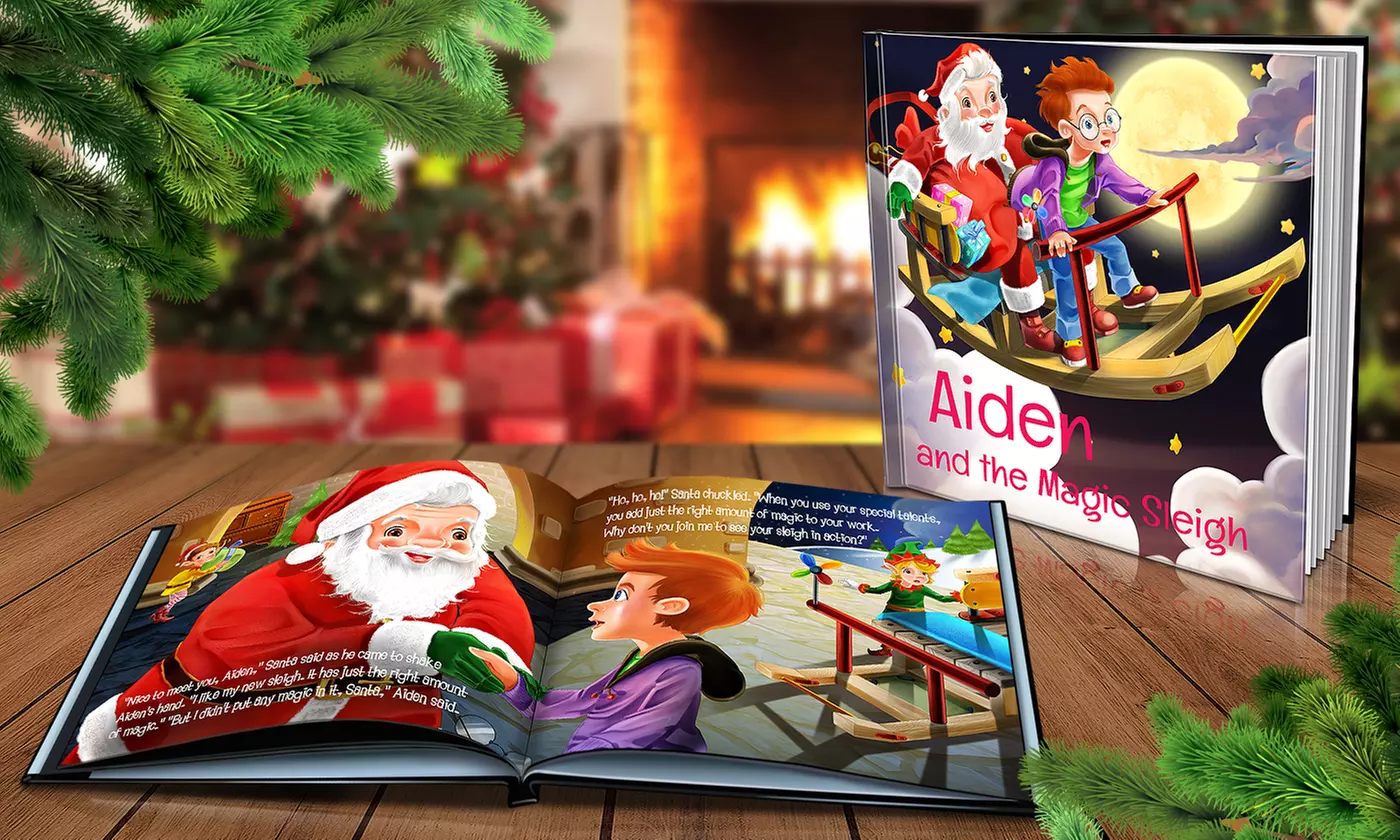 Personalized Soft- or Hard-Cover Holiday Book from Dinkleboo (Up to 67% Off) - Primary Image