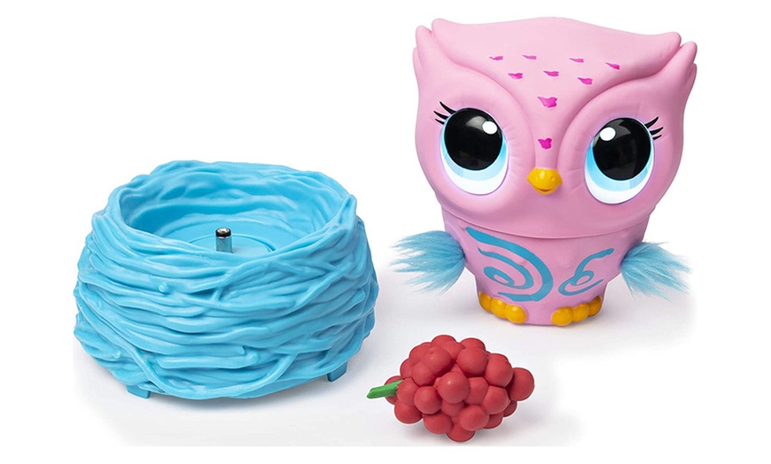 Image 3: Spin Master Owleez Flying Interactive Owl with Lights and Sounds