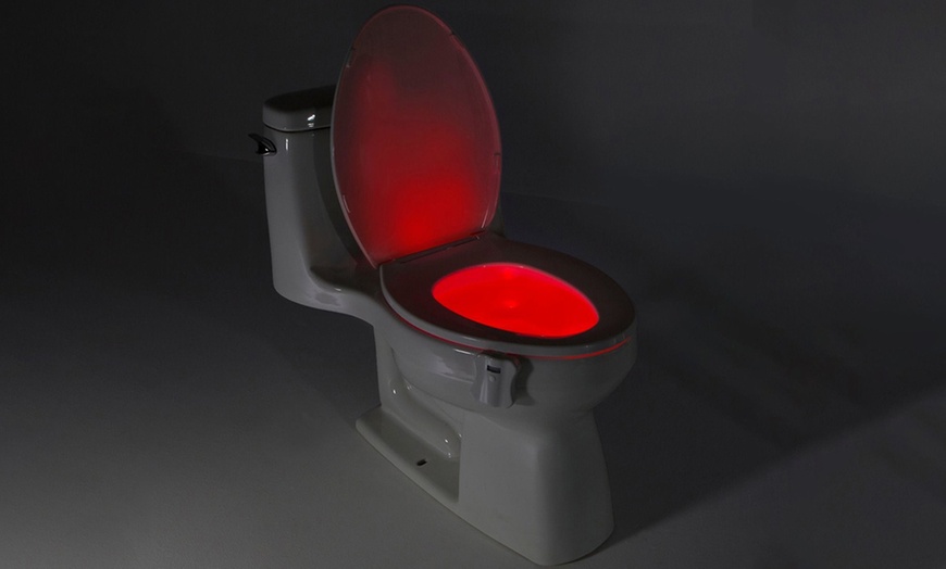 8-Color LED Toilet Light | Groupon Goods