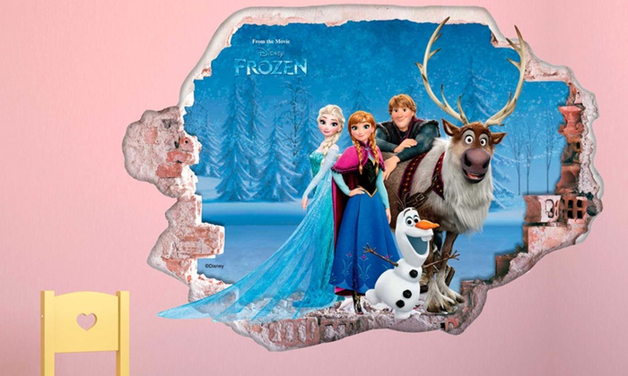 Wandsticker Disney Frozen Groupon Goods