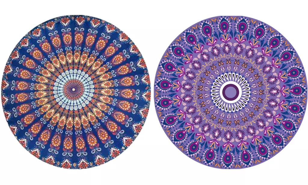 1x, 2x oder 3x Mandala-Tischdecke