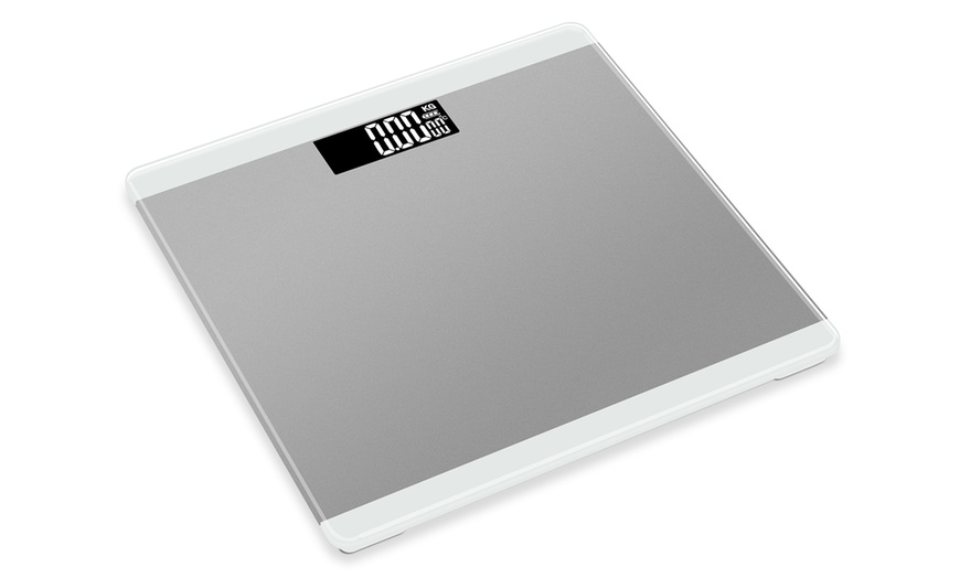 Image 8: Three-in-One Metallic Digital Body Scale