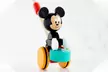 Schiebe-Spielzeug aus Holz Micky Maus oder Pu der Bär - Second Medium