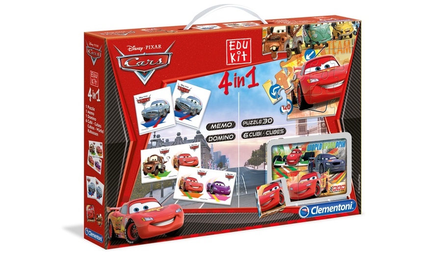 Image 5: Disney 4-in-1 Game and Puzzle Set