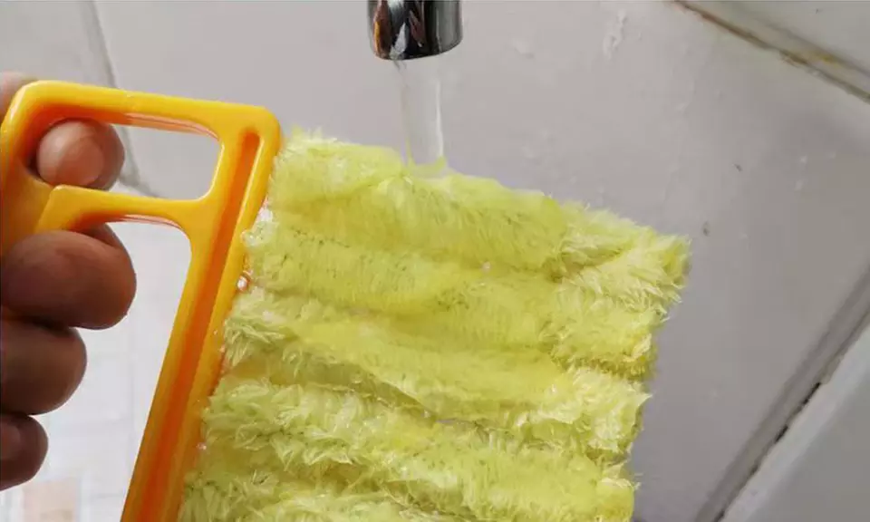 1x oder 2x Mikrofaser-Reinigungsbürste für Jalousien