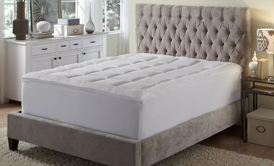 Dream Cloud Loftworks Fiberbed Mattress Pad with Skirt  - Primary Image