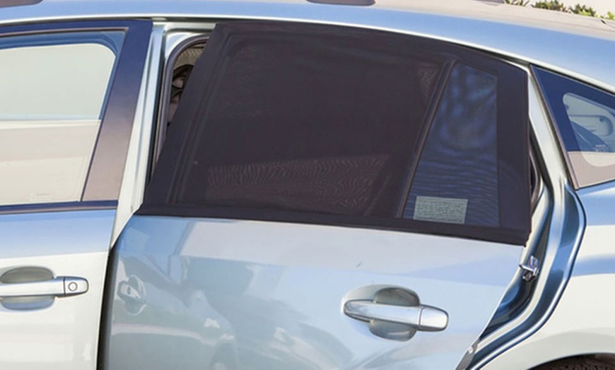 Image 8: Car Door Sunshade Set