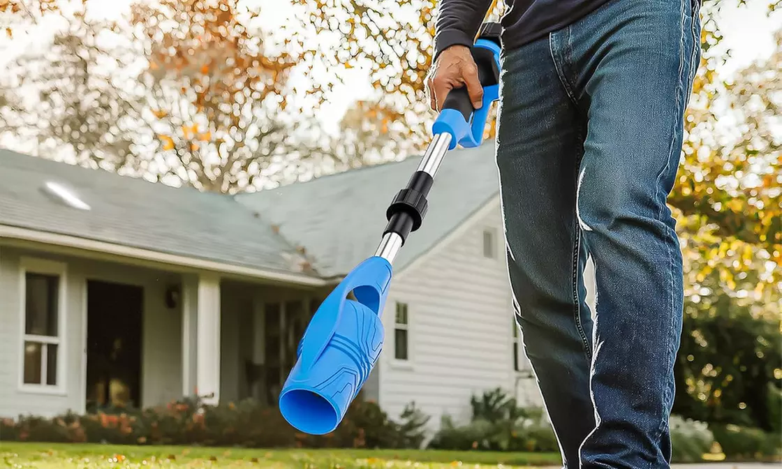 Soplador de hojas inalámbrico, con diseño plegable, compacto y recargable; potencia de 24 V - Primary Image