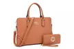 MK Belted Collection Briefcase Handbag with Matching Wallet - Second Medium
