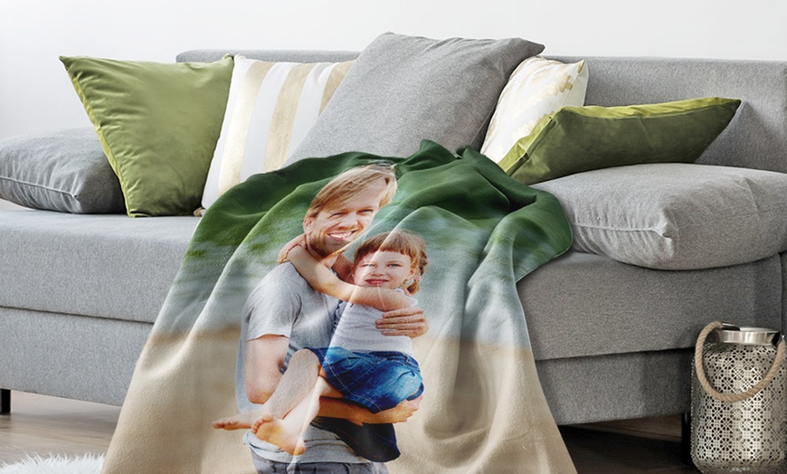 Plush Photo Blankets
 Faux Mink Plush Blankets Canvas Sale