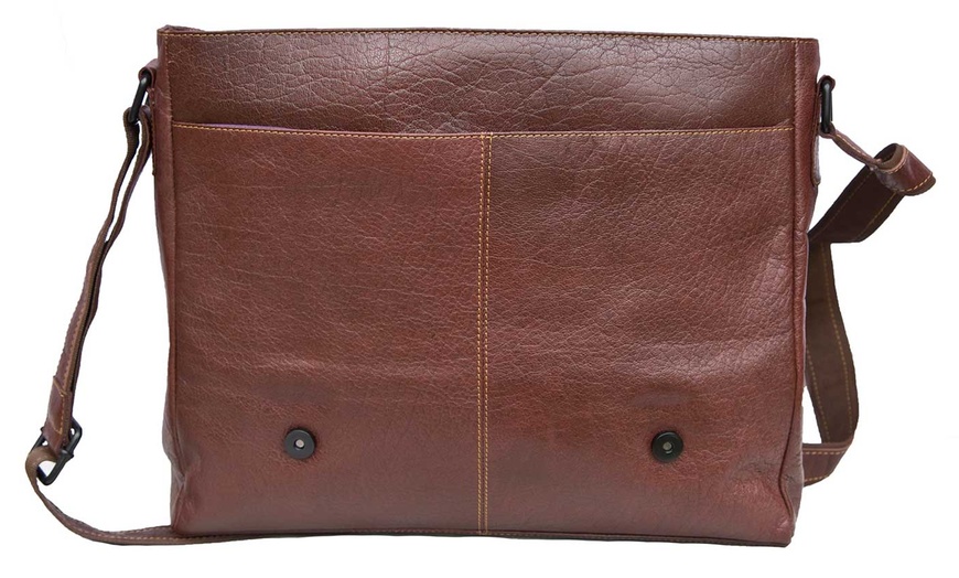 Image 5: Woodland Leathers Men's Bag